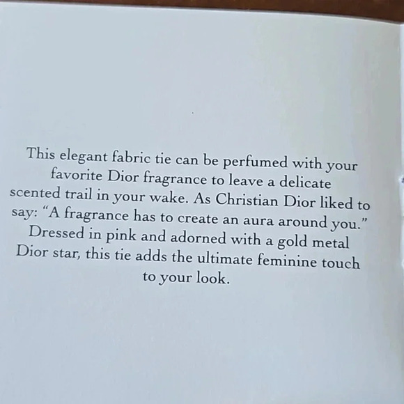 EXCLUSIVE: Dior Red Bow Pink Bracelet, Blue Journal and Pen Bundle in Gift bag - Picture 10 of 11